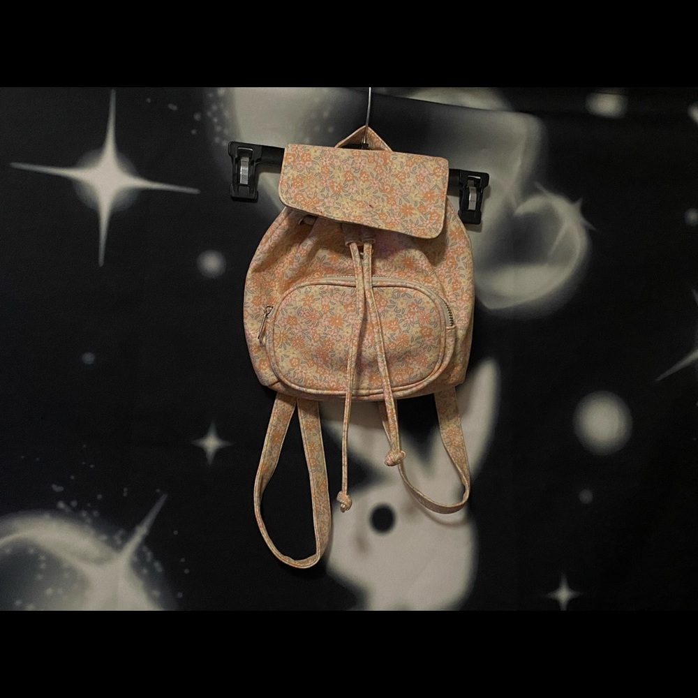 Cute flower backpack